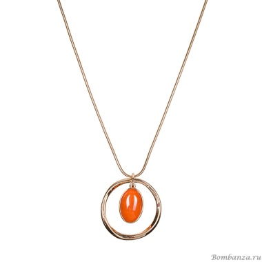 Колье Fiore Luna, ORANGE OPAL
